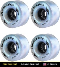 Illuminated Glow Quad Roller Skate Wheels for...