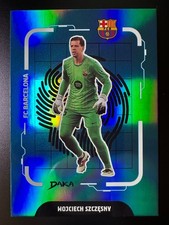 2025 Daka FC Barcelona Team Set Soccer Locked Aqua /149 - Wojciech Szczesny