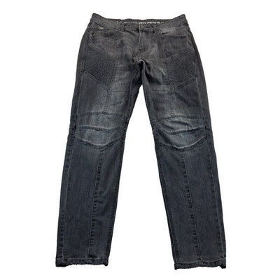 Versace 19.69 V 1969 Italia Men's Black Straight Jeans Cotton Blend Denim 32x32