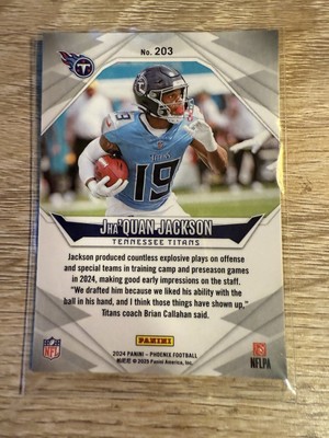 2024 Panini Phoenix #203 Jha'Quan Jackson Purple | eBay