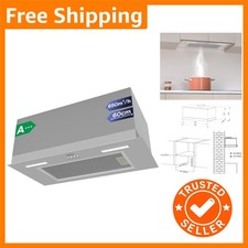 CIARRA CBCS6926A 60cm Integrated Cooker Hood Built in Kitchen Extractor Fan 3