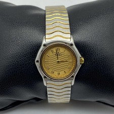 Ebel Classic Wave Damenuhr 18K Gold Lünette Edelstahl 23mm Reparatur