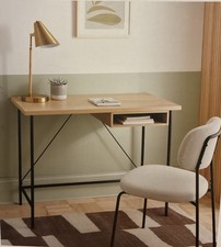 New Room Essentials Writing Desk Modern Computer Laptop Study Table NIB