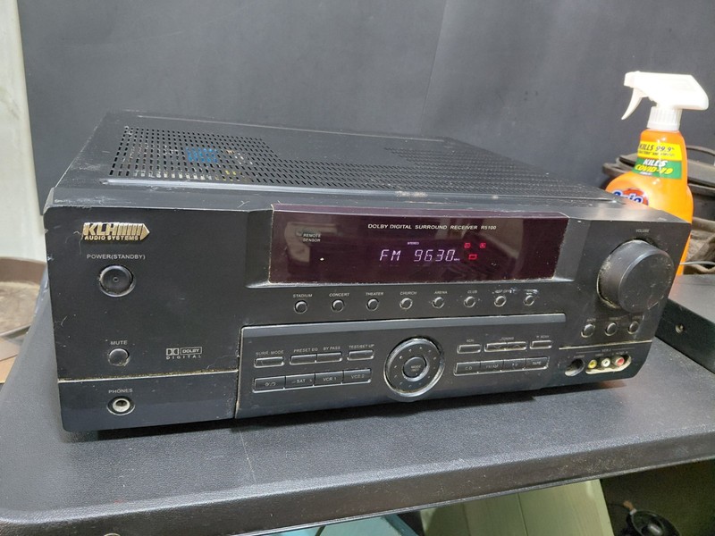 KLH R5100 Receiver HiFi Stereo Vintage 5.1 Channel Home Theater Radio Audio AVR