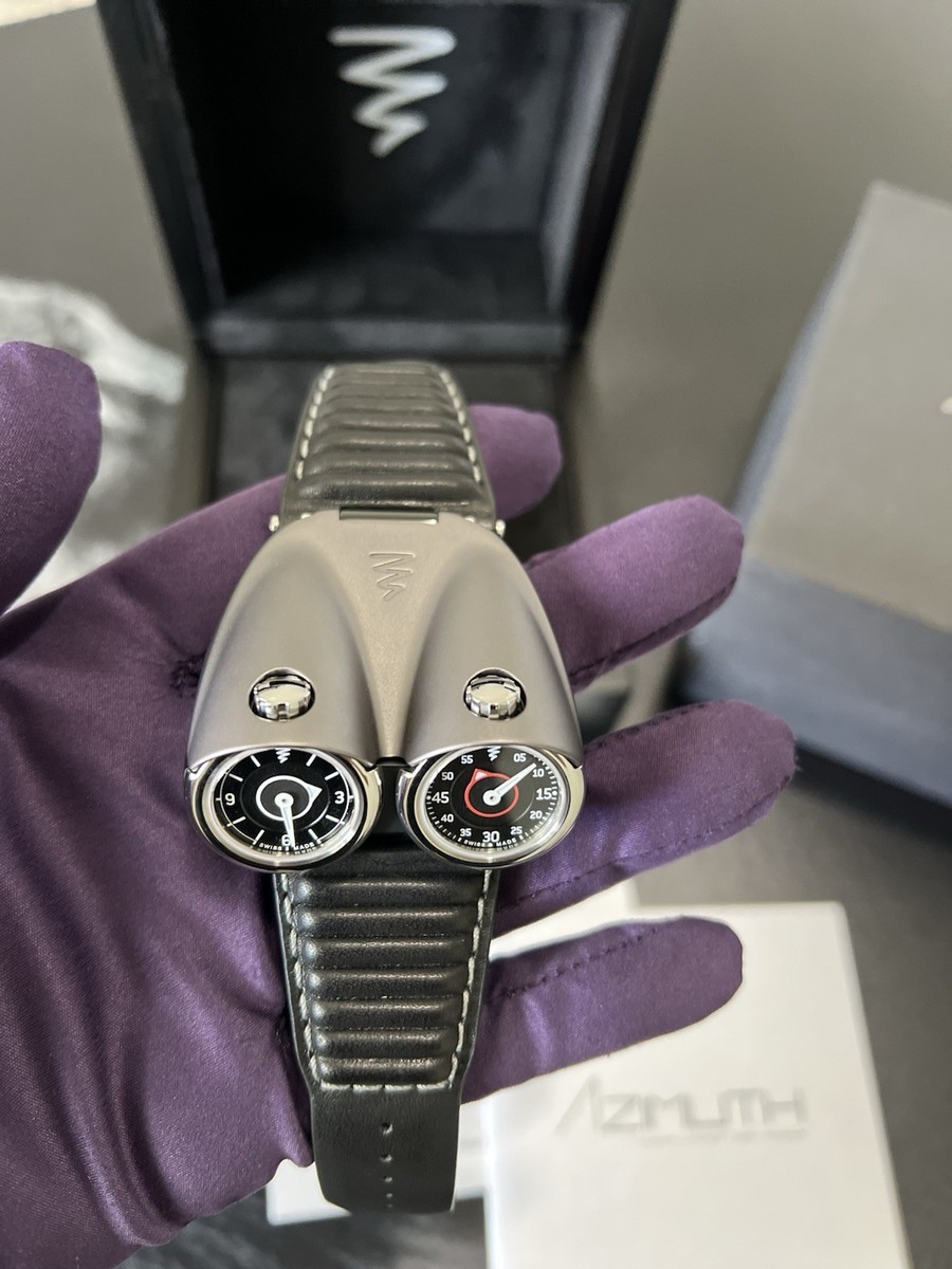 AZIMUTH TWIN TURBO MECHANICAL WATCH RACING CAR THEME 2 T/ZONES