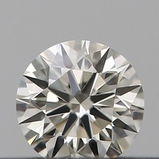 GIA Certified 0.18 Carat Natural Round Diamond Loose Gemstone 3 mm J/VVS Clarity 866.33 per carat