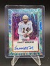 2025 Leaf Vivid Emmett Morehead 8/10 Auto Blue Lava Minnesota QB