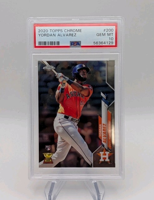 Yordan Alvarez 2020 Topps Topps Chrome