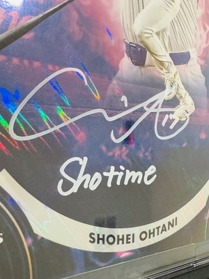 Shohei Ohtani 1/1 Auto Inscribed “Shotime” Fanatics MLB Emanate 