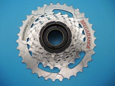SHIMANO MEGARANGE 6 GANG FREILAUF 1999 - MF-HG40 - AUS FAHRRAD AUSGEBAUT WENN NEU