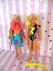 Vintage 80's Barbie Island Fun Skipper-Tropical Skipper Dolls @ 2-Mattel