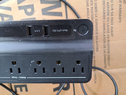APC Back-UPS BE850M2 850VA 120V 2 USB Ports. NO BATTERIES - 第 4/5 張圖片