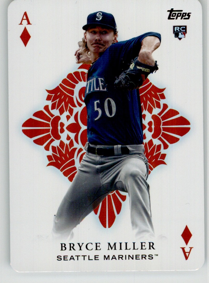 Bryce Miller 2023 Topps Update All Aces Blue AA-67 Seattle Mariners Rookie