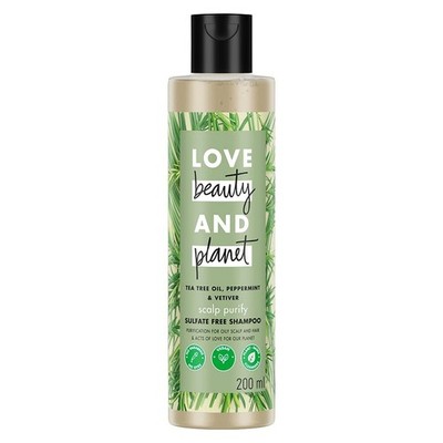 Love Beauty & Planet Tea Tree Peppermint & Vetiver Sulfate Free 200ml
