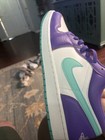 Nike Air Jordan 1 Low SE Shoes Psychic Purple Jade HJ9013-550 Men's Sizes 12 NBY