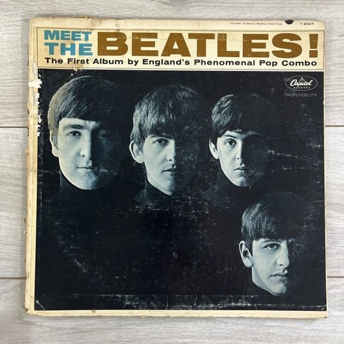The Beatles – Meet The Beatles - 1964 Mono Vinyl LP  Capitol T 2047 / #1031