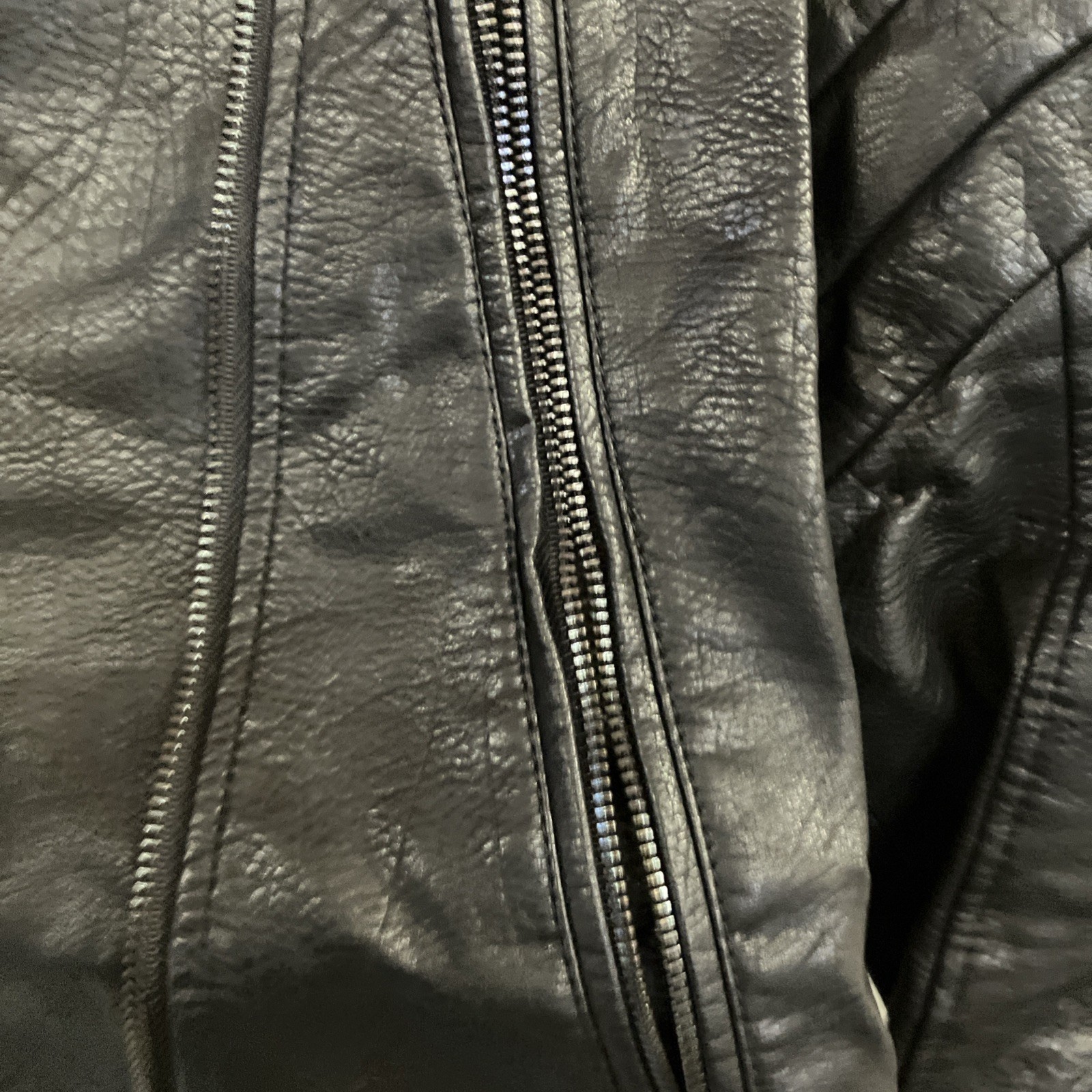 Woman’s Zara Basic Polyester Leather Looking Jack… - image 7