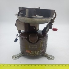 Stufa Multicombustibile Campeggio Zaino Coleman Modello 400 Peak 1 Vintage Testata Funzionante