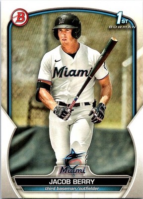 2023 Bowman #BP-108 Jacob Berry Prospects