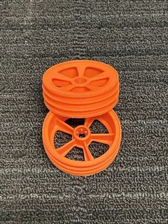 Losi JRX2 Orange Front Rims Vintage