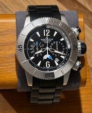FULL SET Jaeger LeCoultre Master Compressor Diver Chronograph Titanium Q186T770