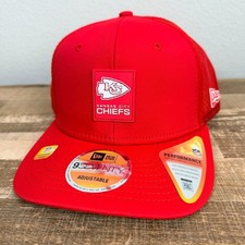 New Era 39thirty Kansas City Chiefs Sideline Hat Snapback NFL Red Adjustable 50