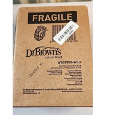 Dr. Brown's Options Wide-Neck Glass Baby Bottles 5oz 3-Pack WB53700-WEB