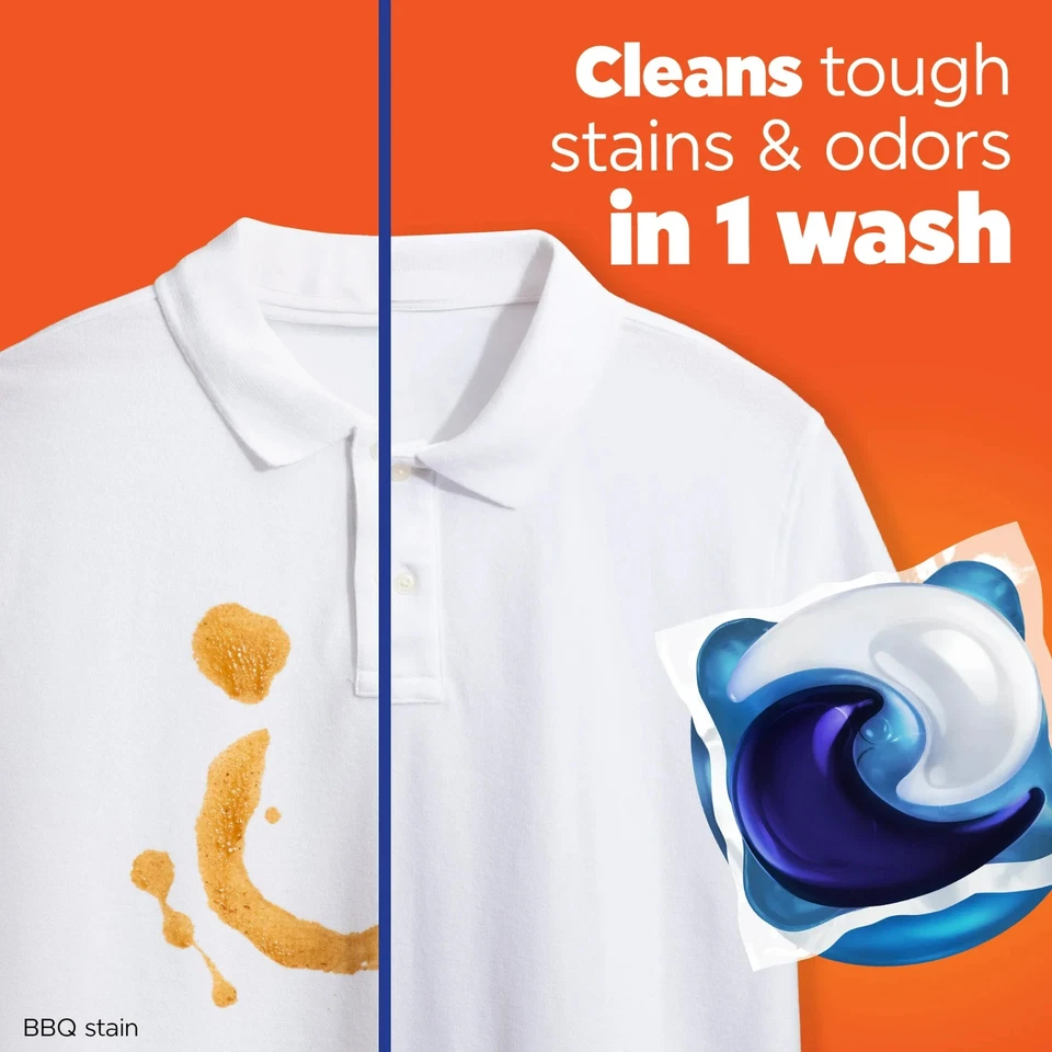 Paquetes de detergente líquido para ropa Tide PODS, aroma original, 102 unidades Foto 2 de 4