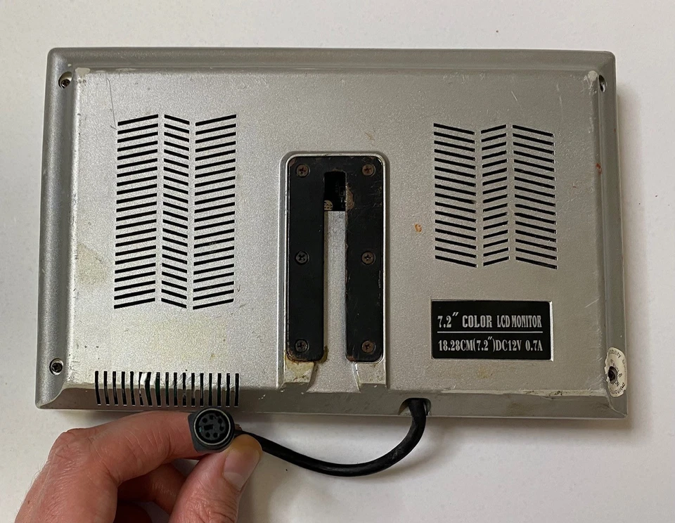 TView 7" Color LCD Monitor Model TM72SL for parts - Image 2 of 2