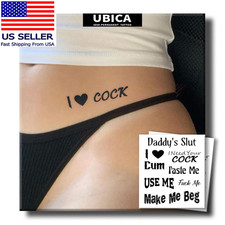 2 Sheets Semi Permanent Tattoo, Lasts 7-15 Days, "Daddy'S Little Girl" Temporary