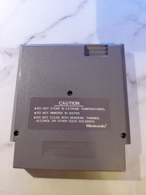 Solo cartucho de juego de b&eacute;isbol (Nintendo NES, 1985) - probado