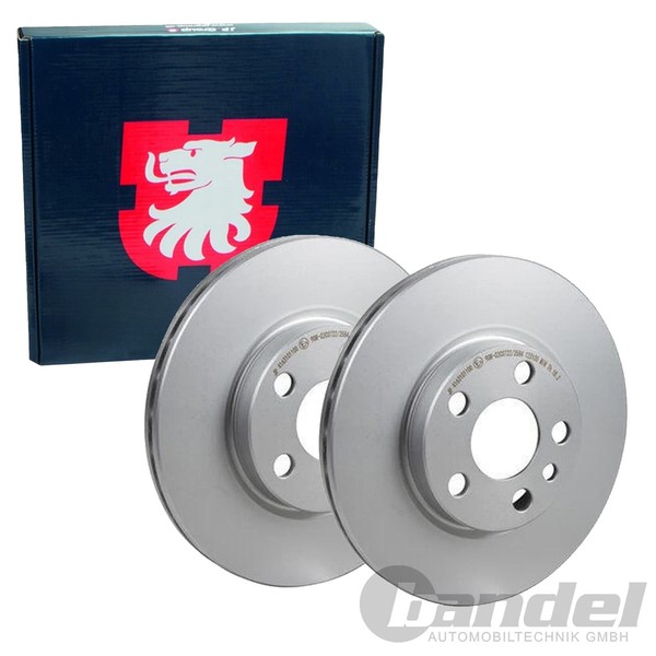 2X JP Group Bremsscheiben Ø257Mm BelÜFtet Vorne Passend FüR CitroËN Evasion-image