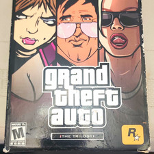 Grand Theft Auto: The Trilogy for Sony PlayStation 2 PS2 Box Only !! Set M-Rated