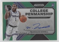 2023 Panini Prizm Draft Picks College Penmanship Green Markquis Nowell Auto b4d
