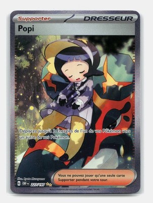 Pokemon Karte Popi 227/197 EV3 Obsidianische Flammen OBF Scharlach und Lila 2