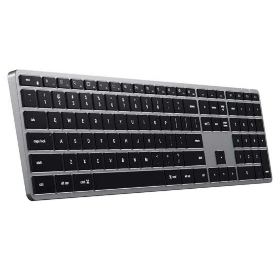 Satechi SLIM X3 USB-C Bluetooth QWERTY Backlit Keyboard with Numeric Keypad - Image 3 of 4