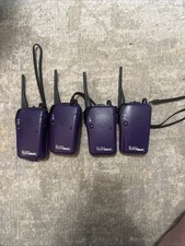 4 Cobra MicroTalk 1 FRS-100 Purple Portable 2 Way Radio Walkie Talkie