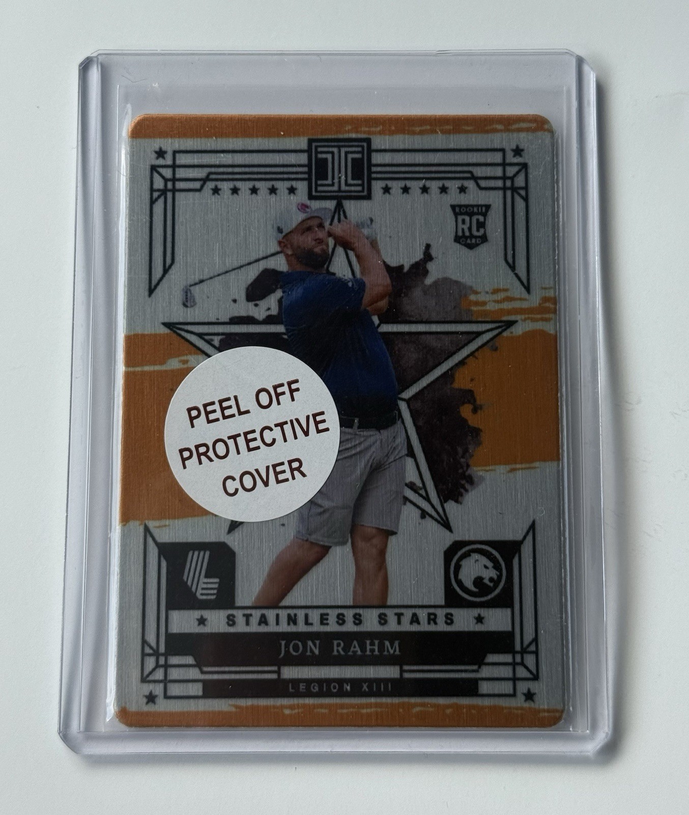 2024 Panini Impeccable Liv Golf Jon Rahm RC Gold /10 Stainless Stars #8