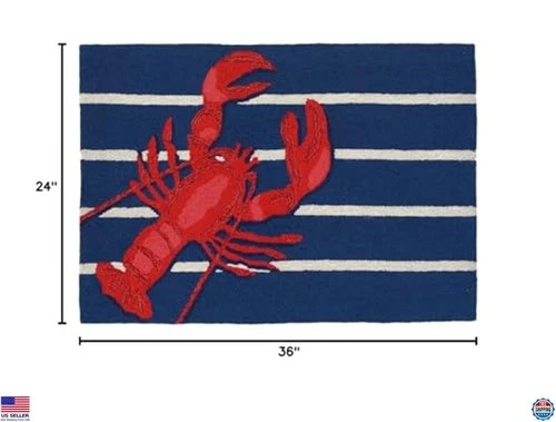 Liora Manne Frontporch Indoor Outdoor Rug - Novelty Design, Hand Hooked, Weather - Picture 2 of 6