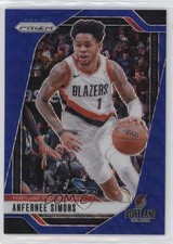 2024-25 Panini Prizm Blue Wave Prizm 57/125 Anfernee Simons #45 11ho