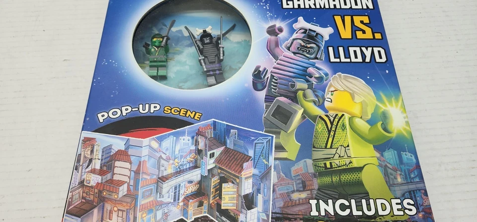 LEGO NINJAGO LEGACY GARMADON VS LLOYD ESCENA EMERGENTE 2 MINI FIGURAS LIBROS FUENTE Foto 3 de 4