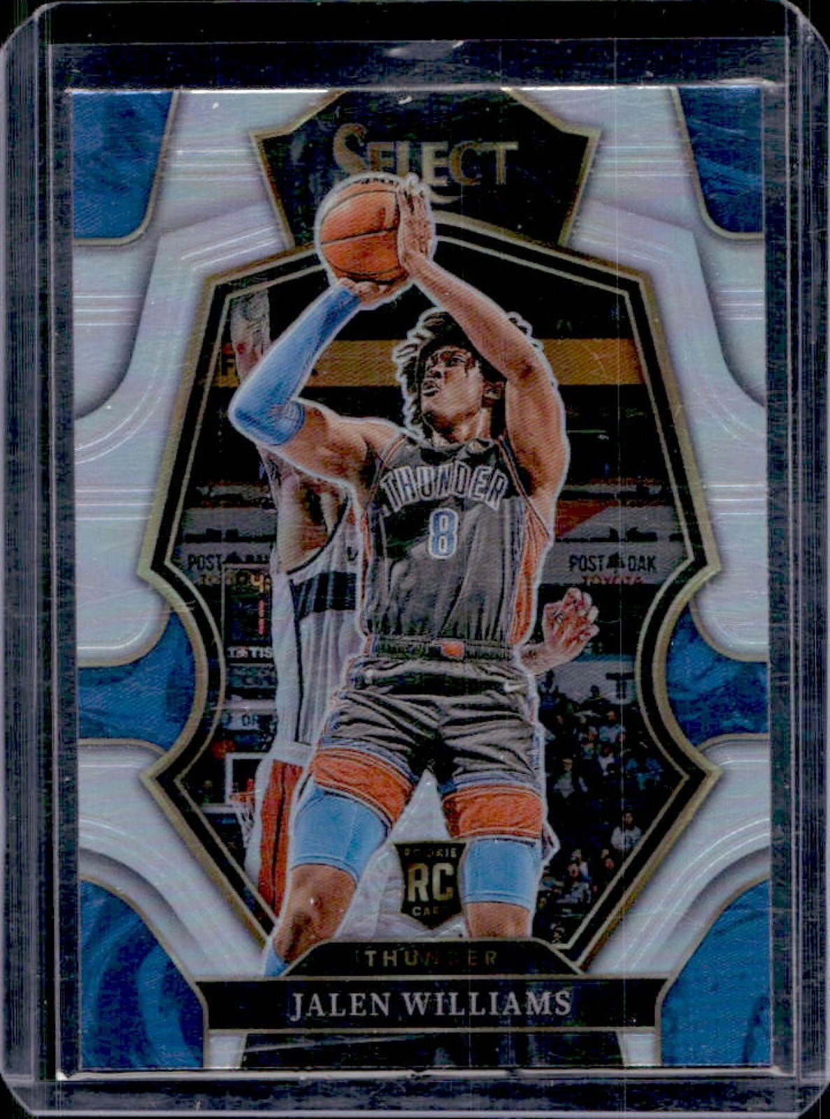 2022-23 Panini Select Jalen Williams RC Silver Prizm Premier Level #167 Thunder