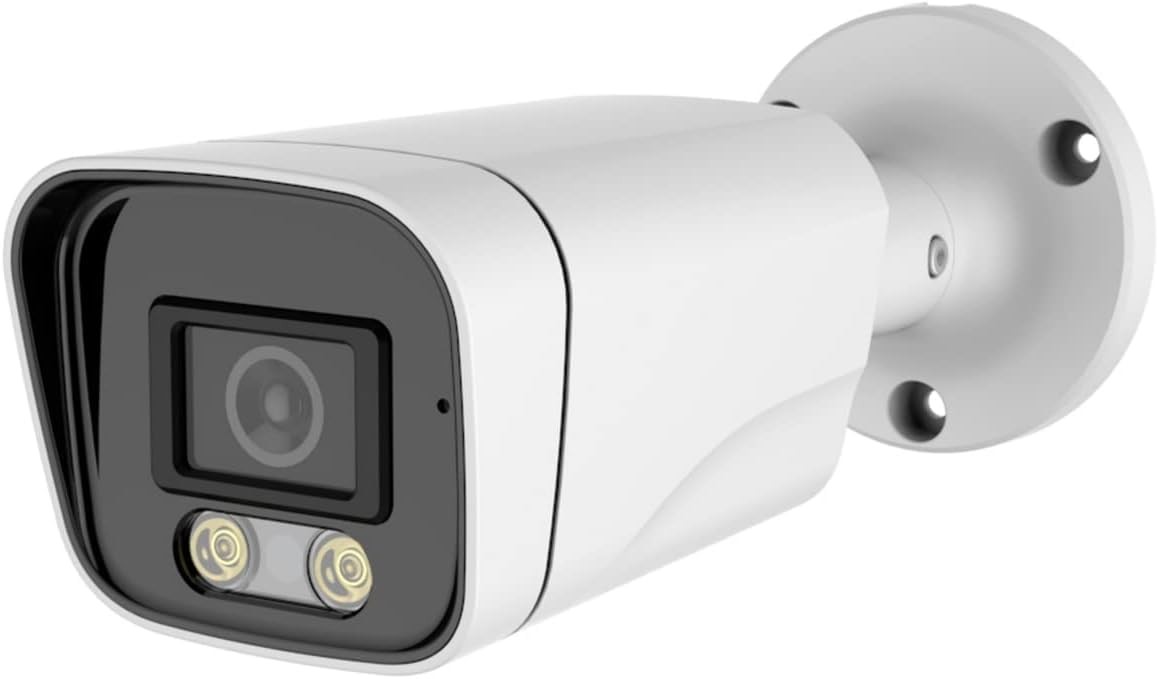 5MP Bullet TVI CCTV Security Analog Camera, 2.8mm Lens, 100&deg; Wide Viewing Ang...