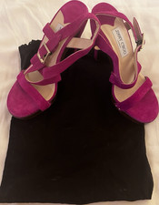 Jimmy Choo Sandalen Damen Riemchen pink Wildl...