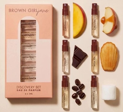 BrownGirlJane Eau de Parfum Discovery Set - CARNIVALE, CAROUSEL, CASINO, CHALET+