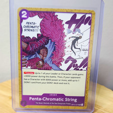 Bandai One Piece Card Game Penta-Chromatic String OP14-077 UC ENG Event