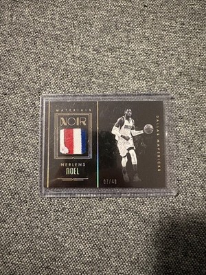 2016-17 Panini Noir - Materials Black and White Nerlens Noel #18 Prime /49 (MEM)