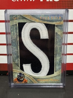 2014 Topps Five Star Demaryius Thomas Letter Jersey Relic Patch #1/1 BRONCOS