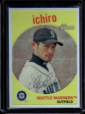 2008 Topps Heritage Ichiro Suzuki Chrome Refractor #/559 Mariners