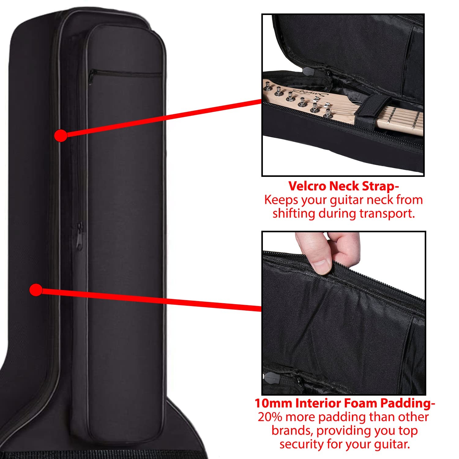 Acoustic Bass Padded Gig Bag